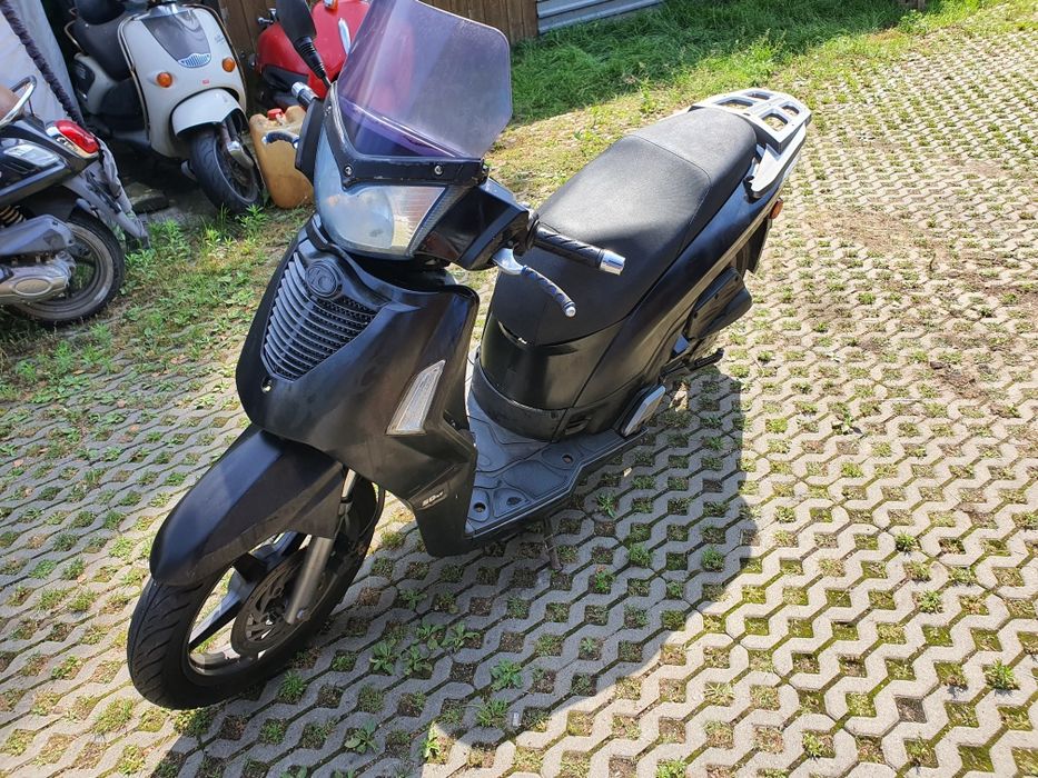 Duży skuter KYMCO PEOPLE S 50 4T transport raty
