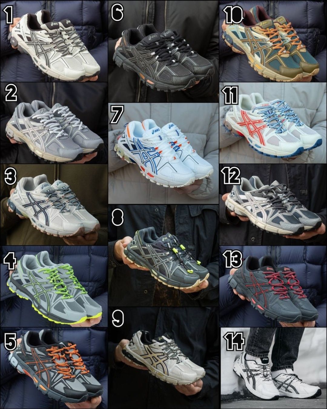 100 КОЛЬОРІВ‼️УСІ МОДЕЛІ Asics(Kahana8,Gel-NYC,Venture6,GT-2160)та ін.