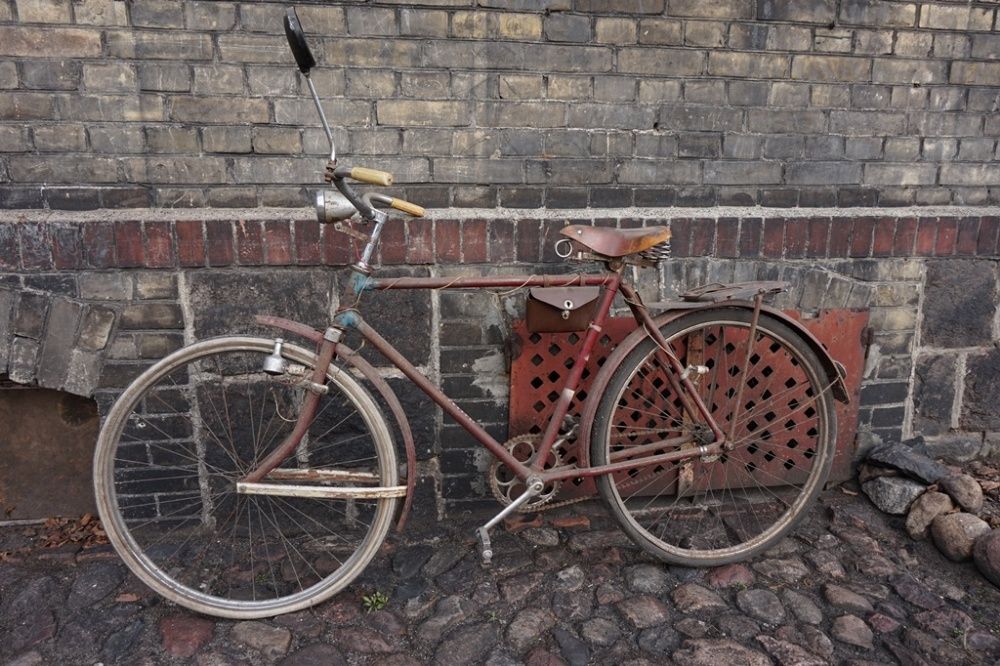 archaiczny rower Olimp