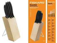 Noże • Zestaw noży kuchennych • FISKARS Essential / Zestaw 6 elementów