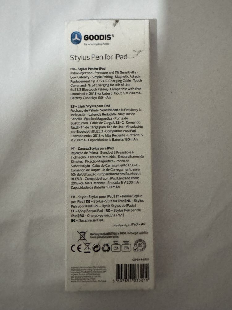 Caneta para ipad ( nova nunca usada )