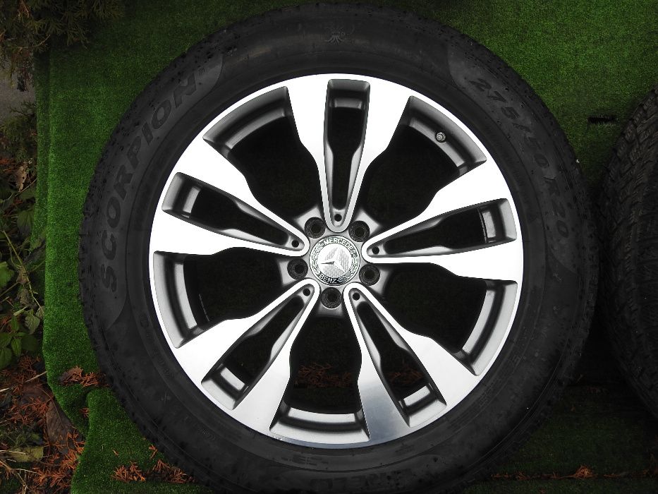 4xAlufelgi Mercedes 20''5x112 ET53,5 8,5J Oryginał A292 Igła