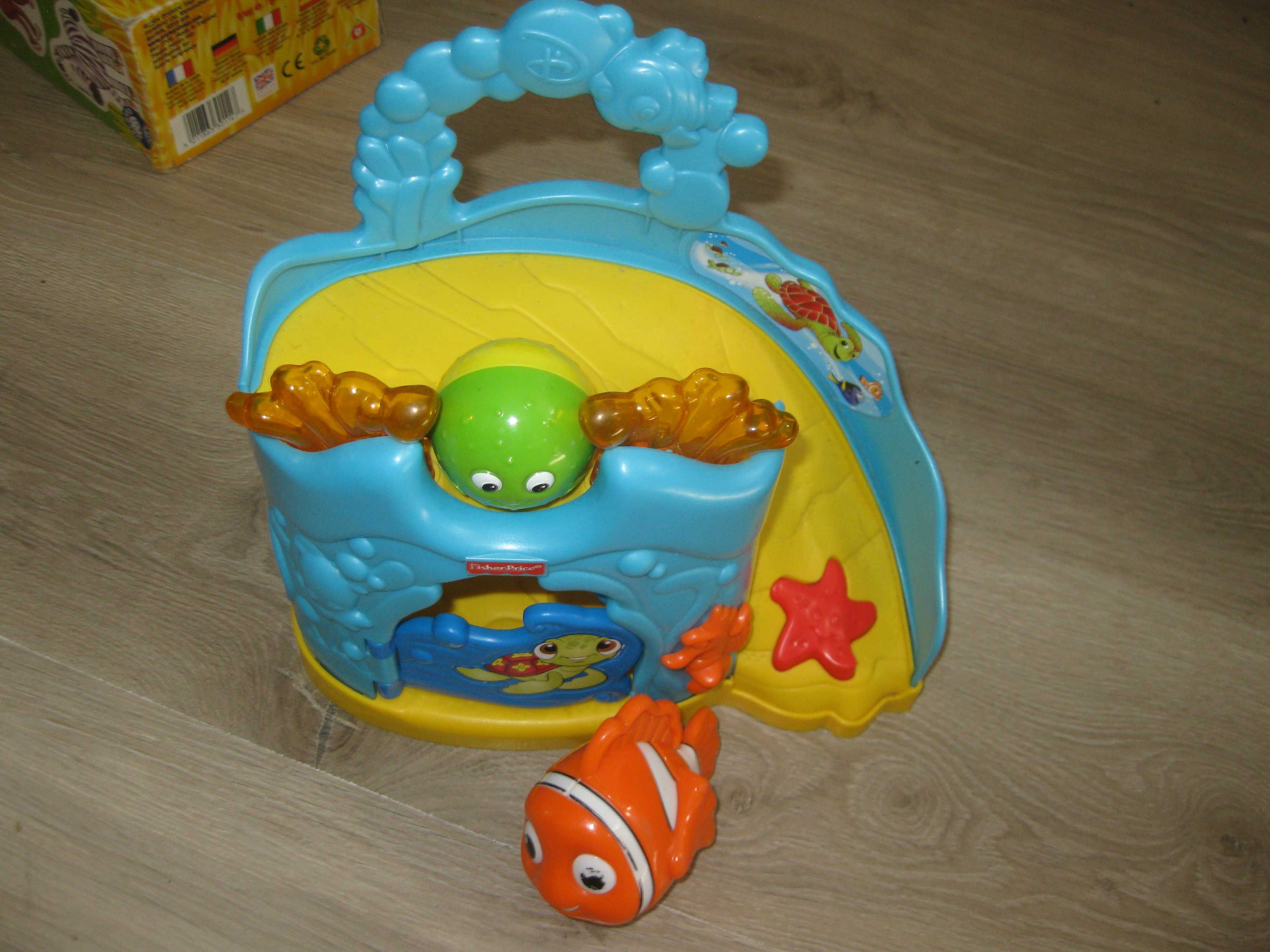 Fisher Price Rybka Nemo+domek z muzyczką