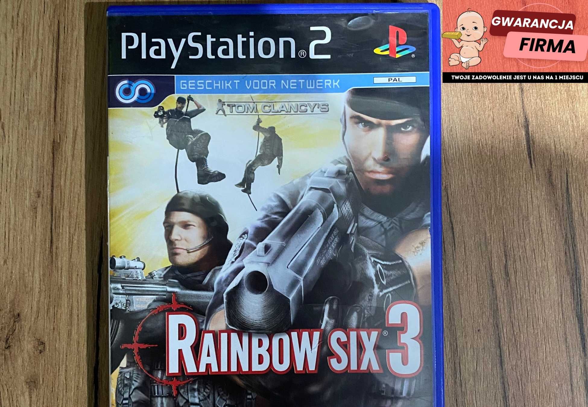 Gra PS2: Tom Clancy's Rainbow Six 3