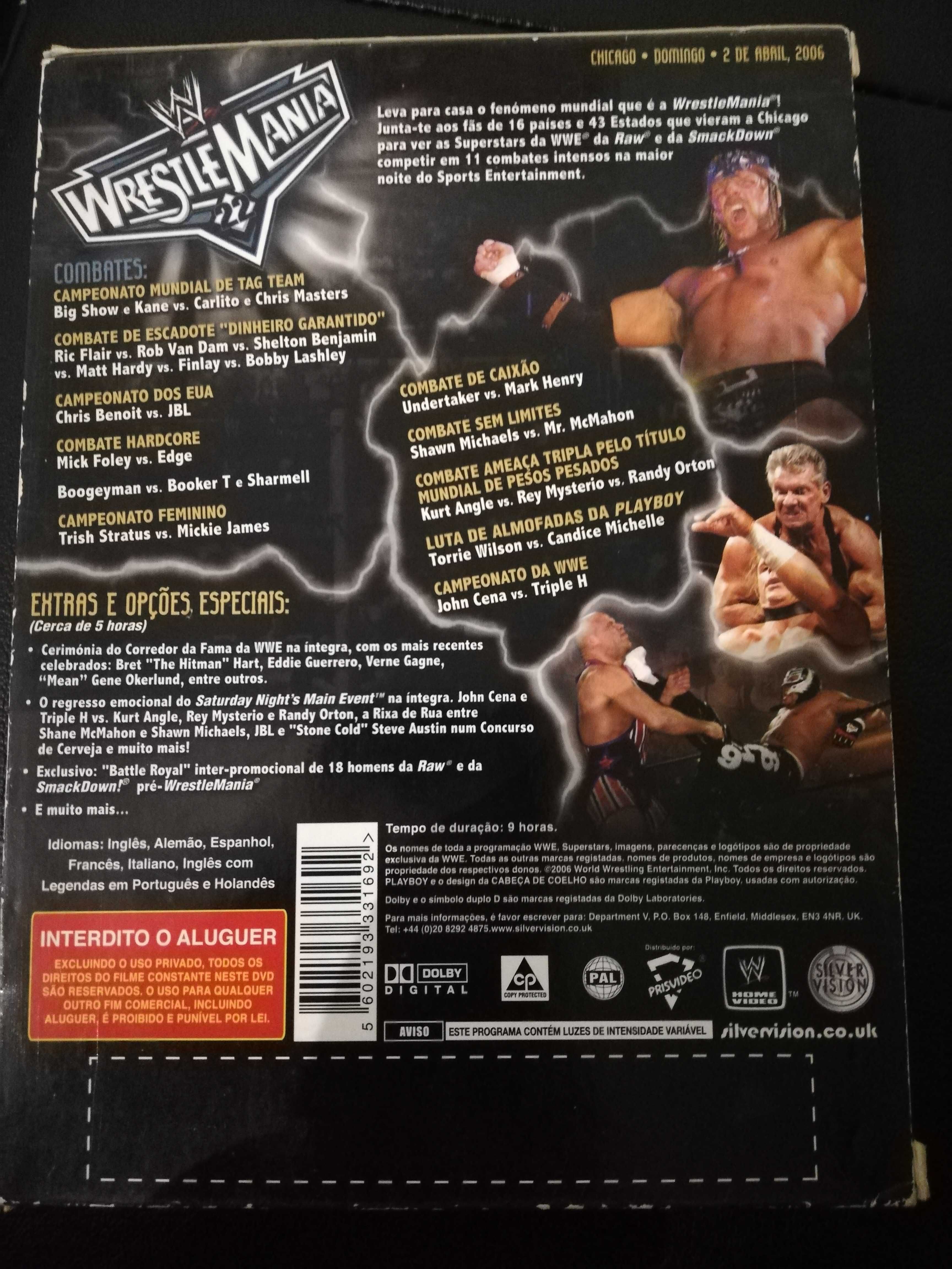 DVDs WRESTLEMANIA