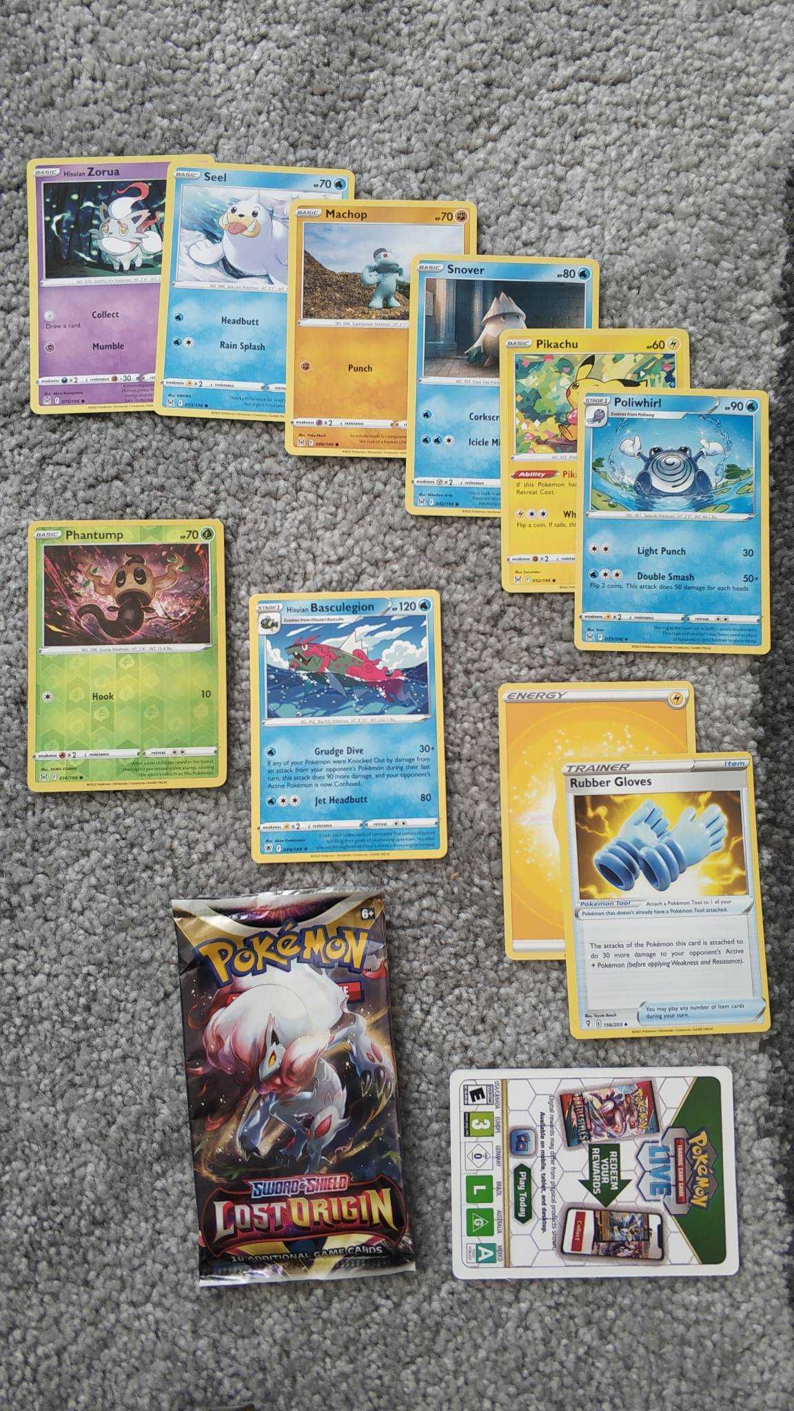 10x Pokemon Booster Repack, tylko oryginalne karty pokemon