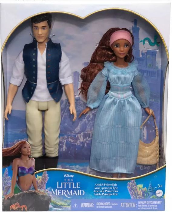 Disney. XLX14 Mała Syrenka, księżniczka Ariel. Mattel. Nowy Produkt