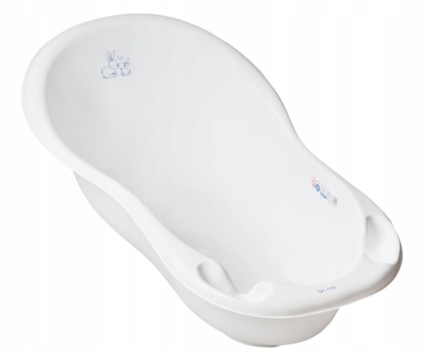 Wanienka z stojakiem, zestaw kapielowy dla niemowląt, stan idealny