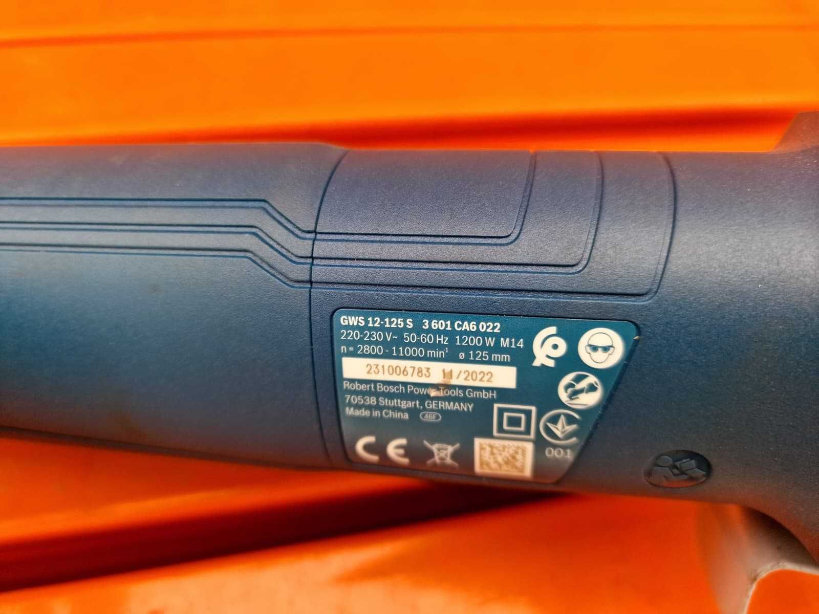 Szlifierka Bosch GWS 12-125 Regulacja obrotów 1200w