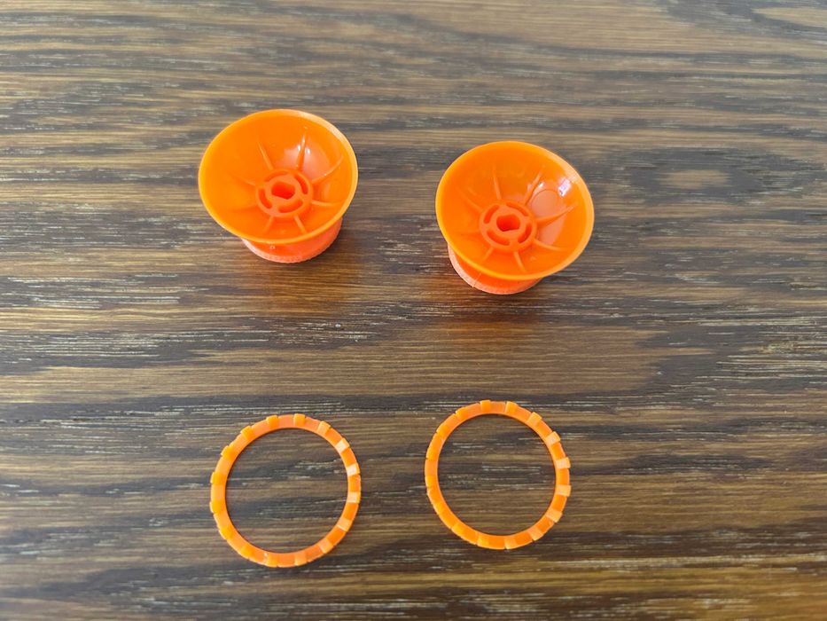 PS5 Playstation 5 dualsense pad gałki analogi niebieski ringi