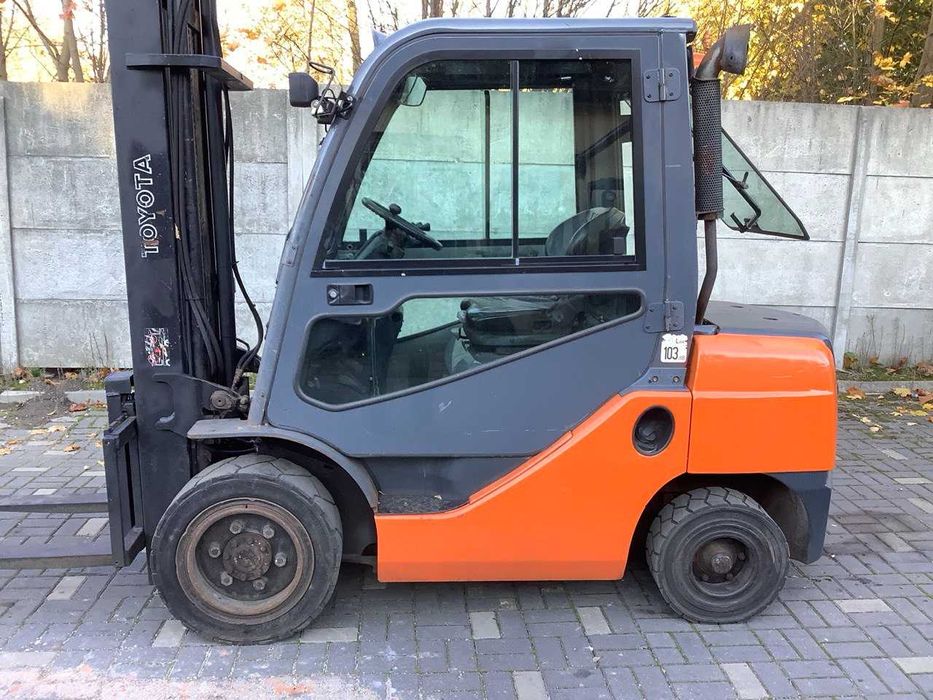 Wózek widłowy diesel, Toyota, Cat, Hyster, Mitsubishi, Heli triplex