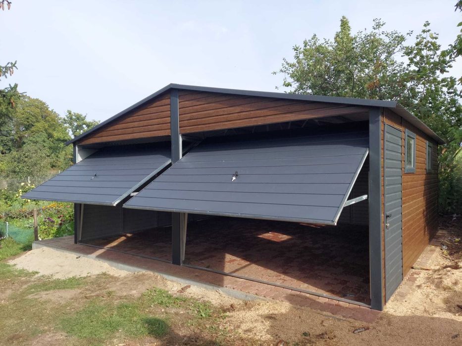 Garaż Blaszany 6x6 Premium, konstrukcja profil, PROMOCJA!