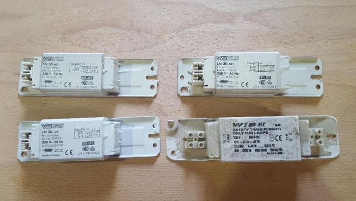 Material eléctrico - Balastros/Transformadores