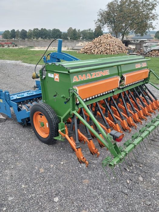 Agregat uprawowo-siewny 3m brona Rabe Werk siewnik Amazone D-9 Specjal