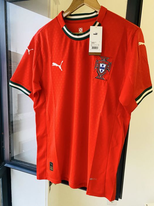 Camisola oficial Portugal Puma – tamanho L, nova