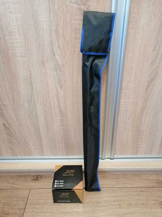 Wędka MiracleFish  Tele BOLO 400/500 4m/5m z kołowrotkiem