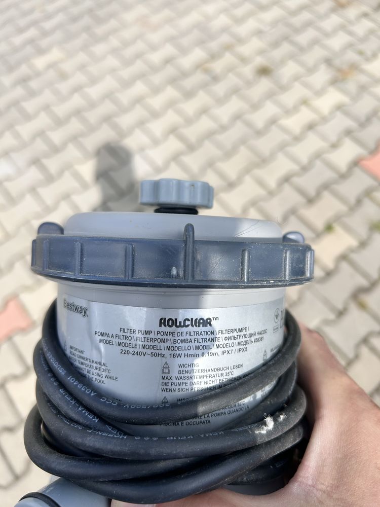 Basen bestway steel pro 3,66m z pompka.