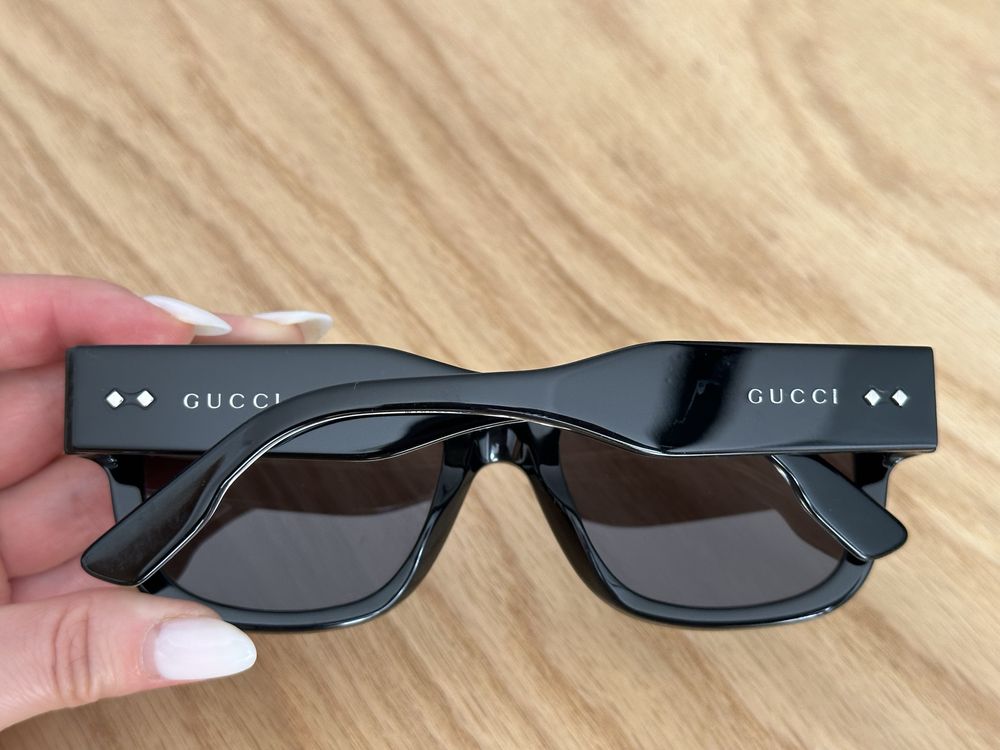 Okulary Gucci czarne model 001217s