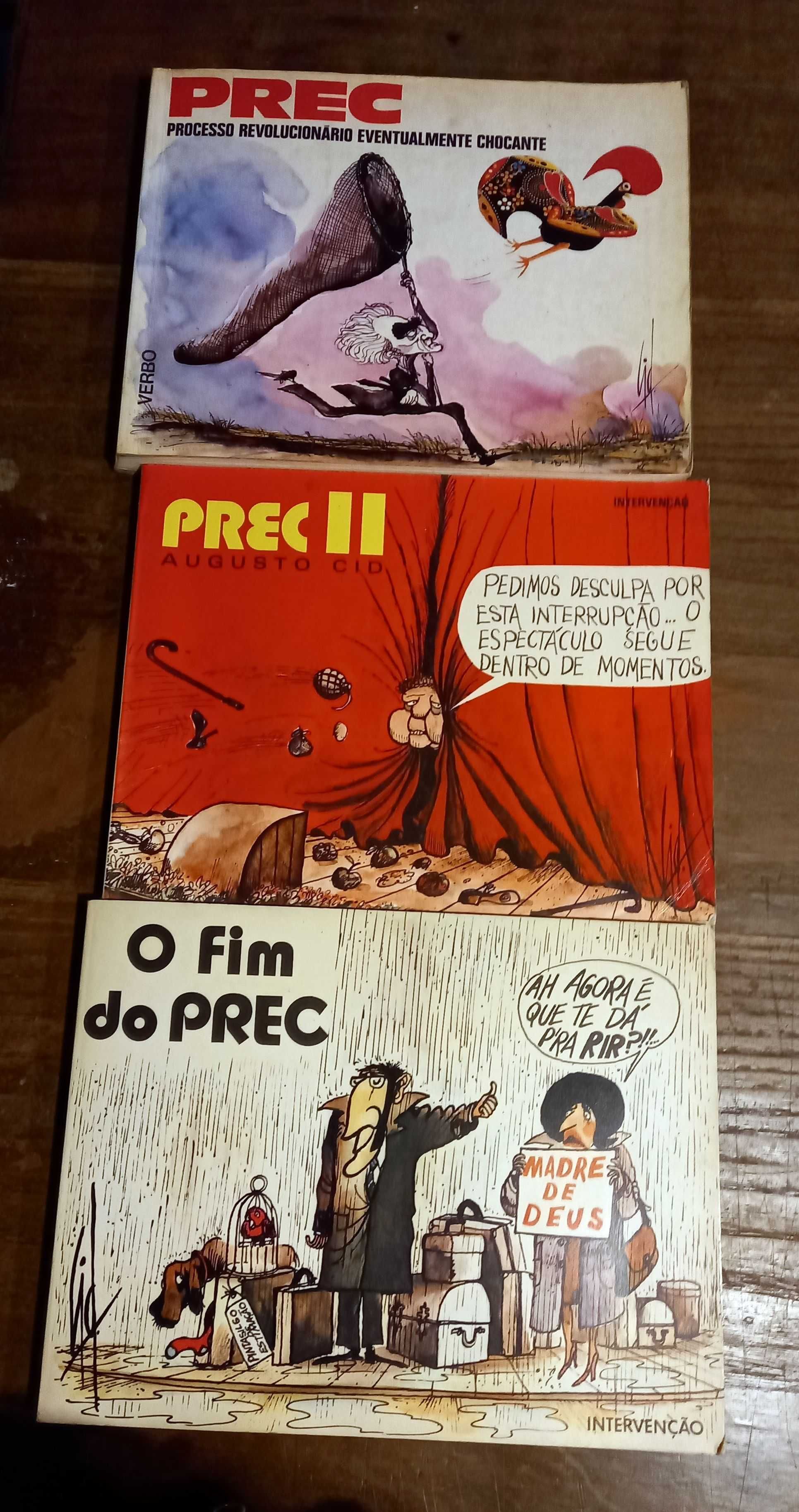 Prec Processo Revolucionário Eventualmente Chocante, 3 Vol. 1ªs Ed.