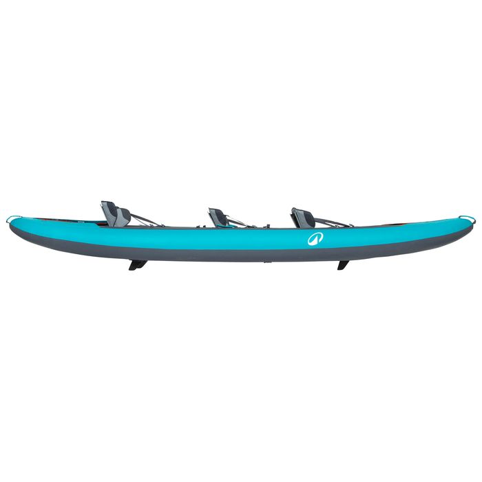 Canoa kayak insuflável 2/3 lugares - Tribord 100+ Azul