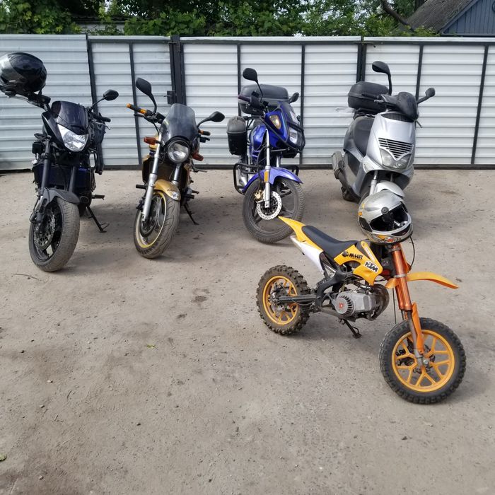 Продам дитячий бензиновий мотоцикл