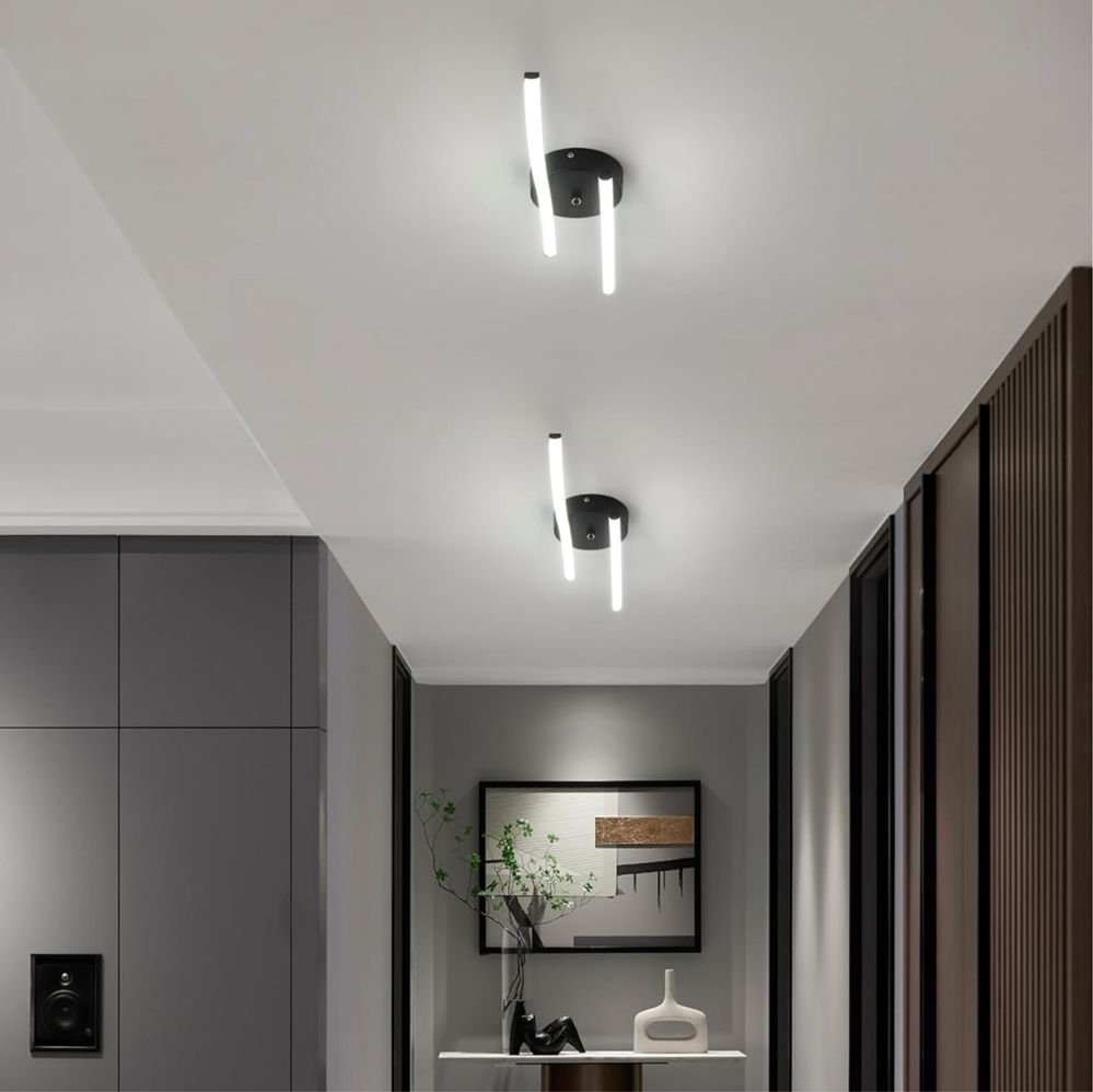 Nowoczesna lampa sufitowa LED, 12 W 1300 LM