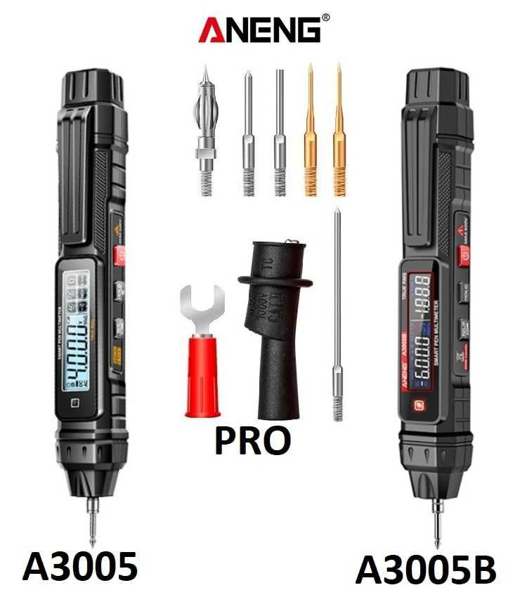 ANENG  A3005, B, PRO мультиметр ручка, контролька, прозвонка, тесте