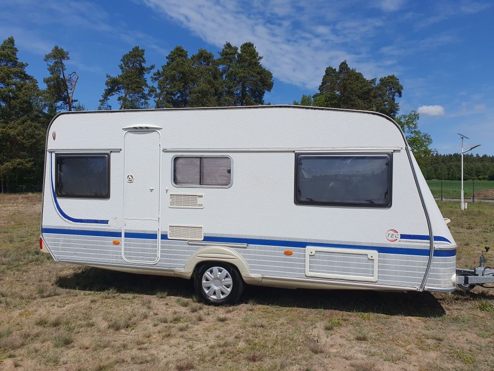 Tec Travel King 2003r 4x osoby Przedsionek Dmc1200kg,Bojler,Media