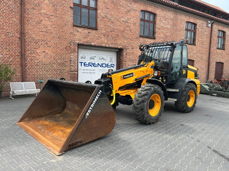 JCB TM 310  FV23% Import Idealna Po Remoncie Bez Luzów Ładowarka Kołowa Przegubowa