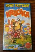 Kaseta VHS "Nowe przygody Krecika" - stan idealny