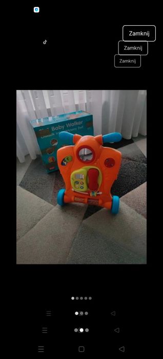 Chodzik interaktywny 2 w 1