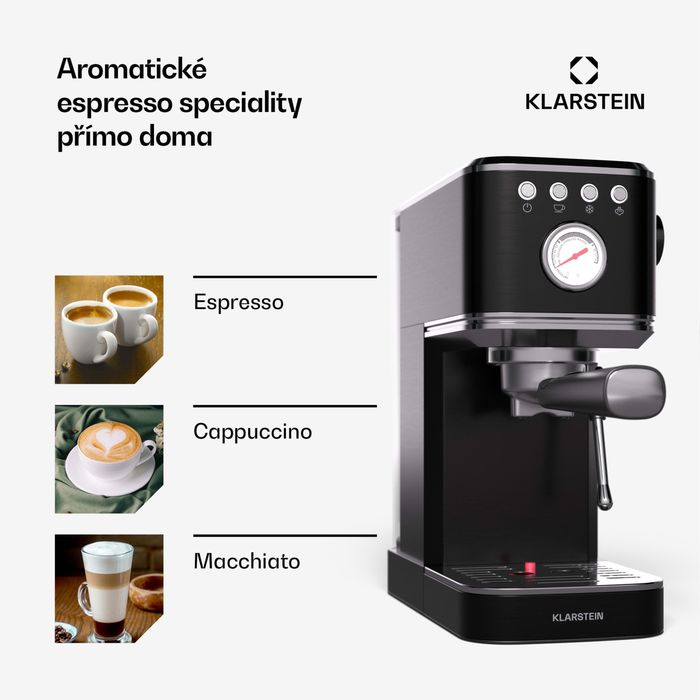 Кофеварка рожковая  SteelPresso Slim 1350W 20bar(Hiмеччина)