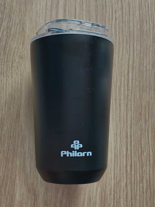 Philorn Kubek termiczny do kawy na wynos 380ml z pokrywką szczelny