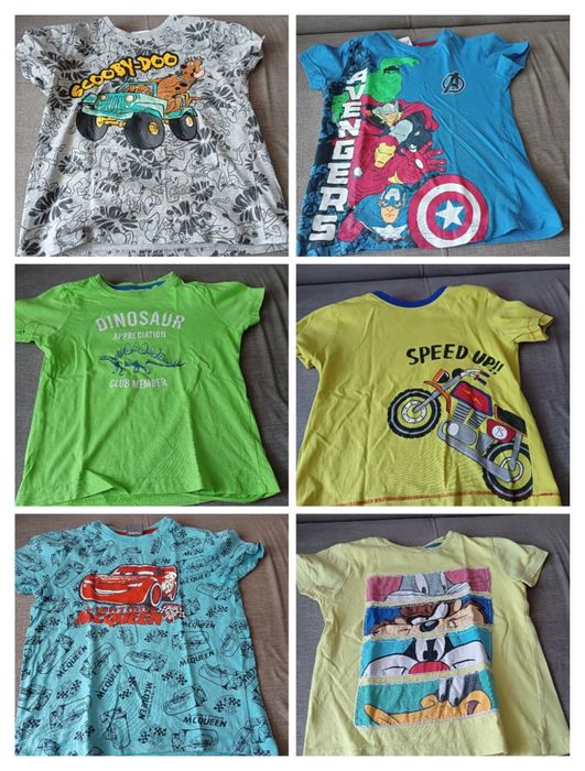 20 szt t-shirt cool club r 98/104