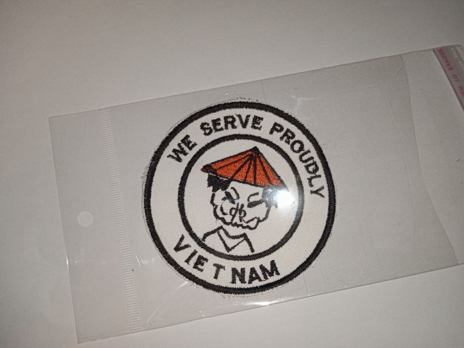 Naszywka kolekcjonerska VIETNAM We Serve Proudly Unikat