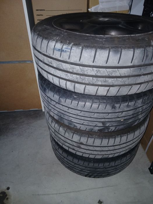 Jantes 15 4x100 com pneus