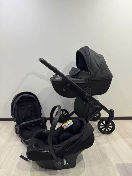 Коляска 3в1 Anex e/type в чорному кольорі