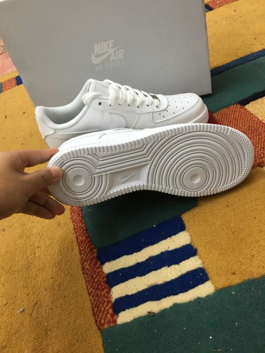 Nike-Air Force 1, ténis branco para mulher