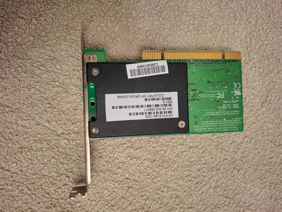 Placa de rede modem pc torre64551555938689120