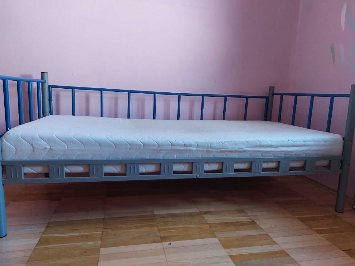 Łóżko metalowe 90x200