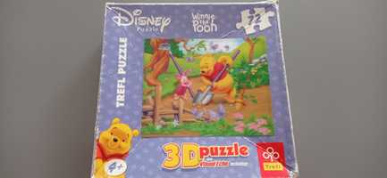 Puzzle Trefl Disney Kubuś Puchatek 3D 4+ 72 elem.