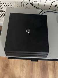 Playstation 4 pro used + kontroler , ladowarka i 8gier