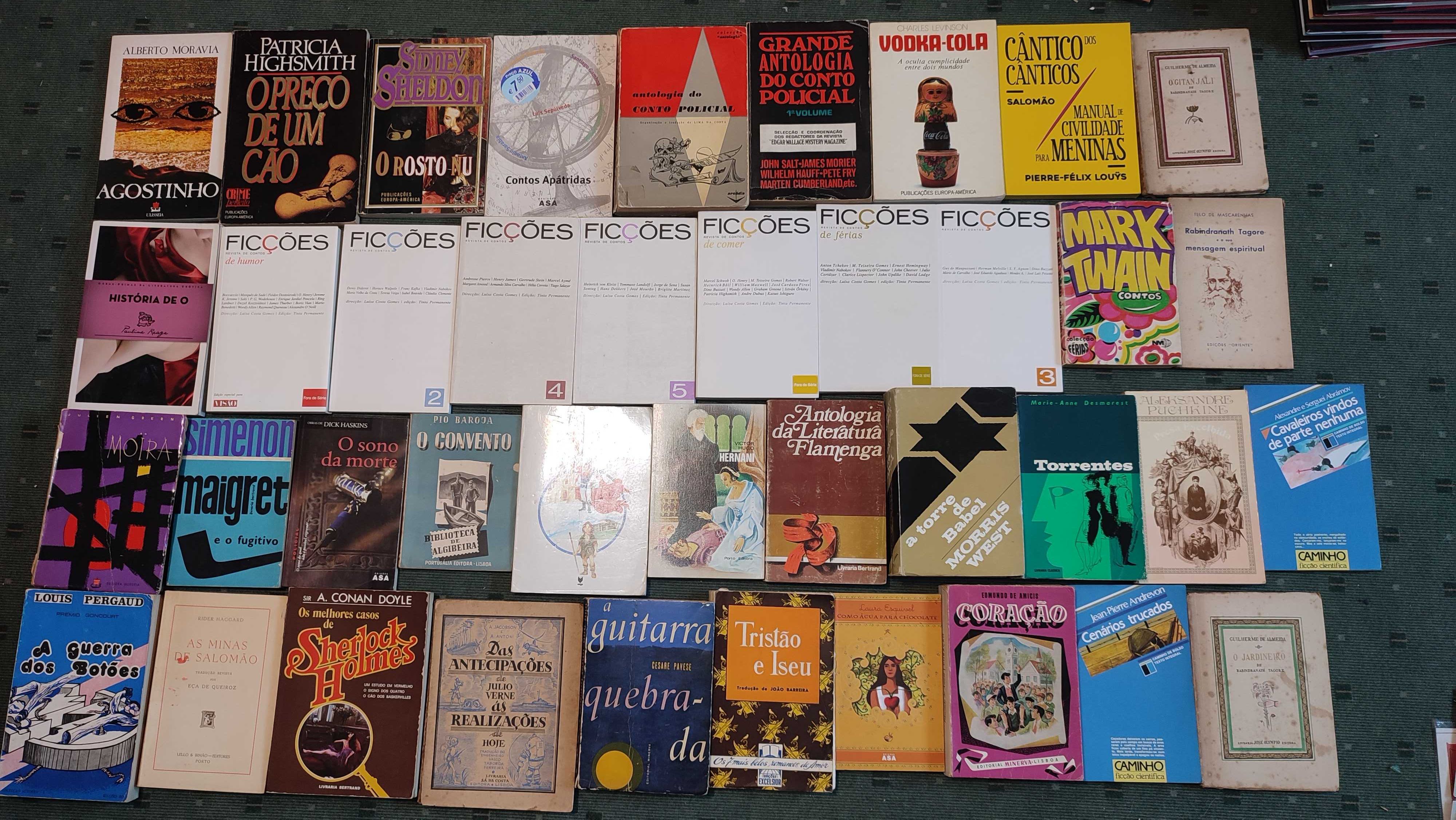Literatura Autores Estrangeiros - cada 2 €