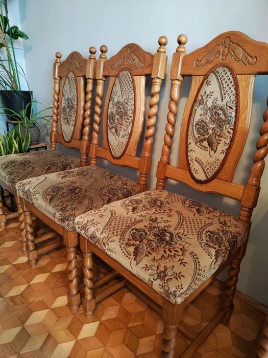 Komplet 6 krzeseł Meble Swarzędz