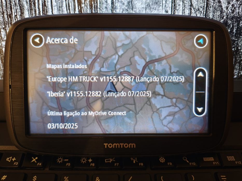 GPS TomTom GO 50 c/ mapas pesados (07/2025)