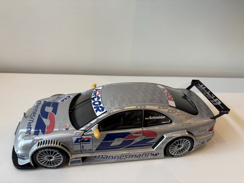 Model Mercedes CLK DTM GTR 1:18 Maisto (bburago welly ut models)