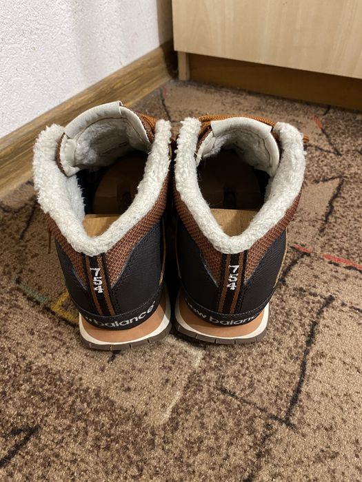 Кожаные зимние ботинки New Balance 754