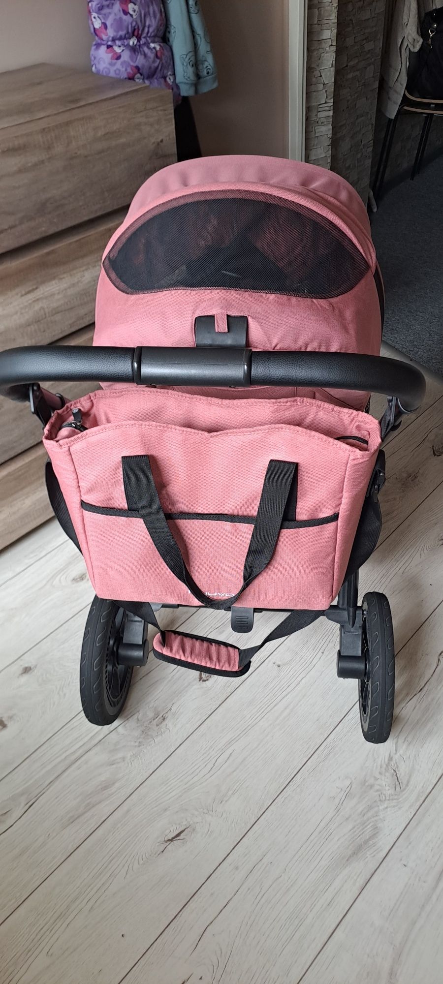 Wózek spacerowy Muuvo Quick 3.0 pure pink