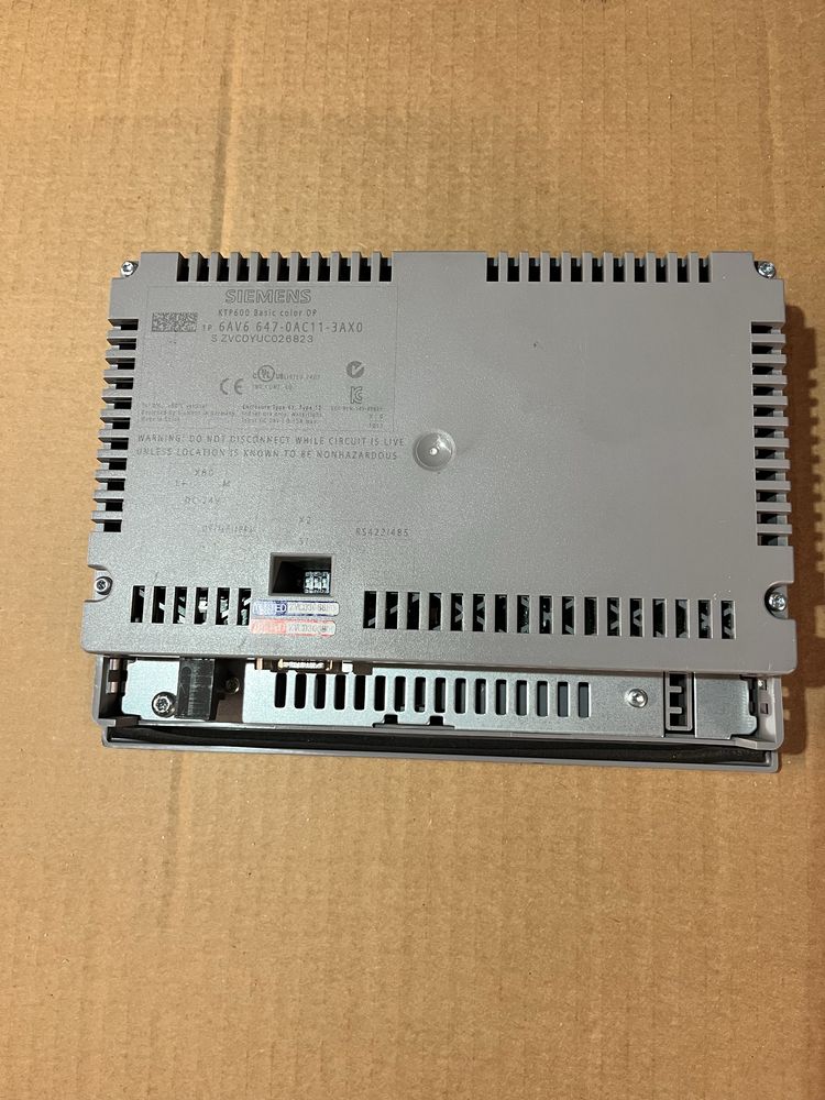 Panel operatorski KTP600 6AV6647-0AC11-3AX0
