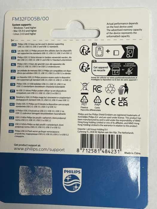 Pendrive PHILIPS USB 2.0 VIVID Edition 32GB